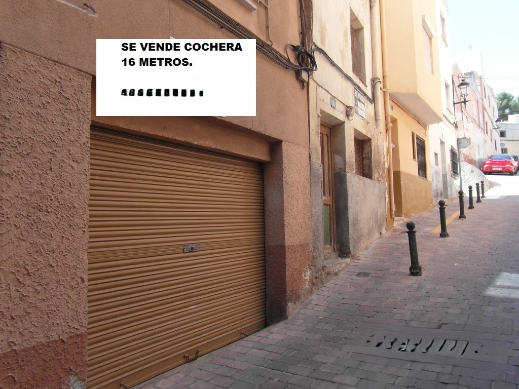COCHERA INDEPENDIENTE CENTRICA EN YECLA